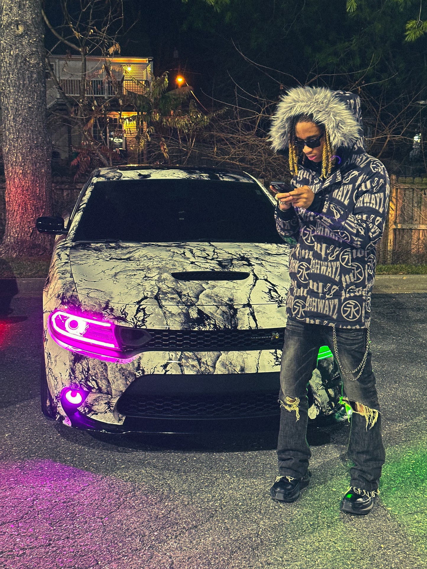 💎⚔️EXCLUSIVE ⚔️💎KASHWAYZ X MOGUL FUR PARKA