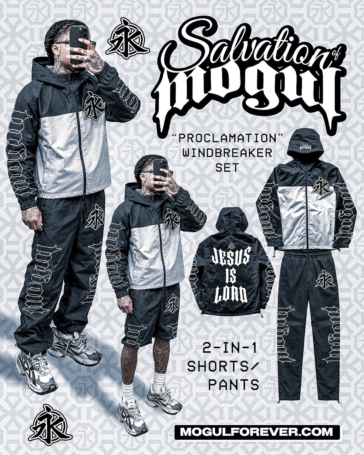 *PRE-ORDER* Proclamation 2-in-1 Windbreaker Pants