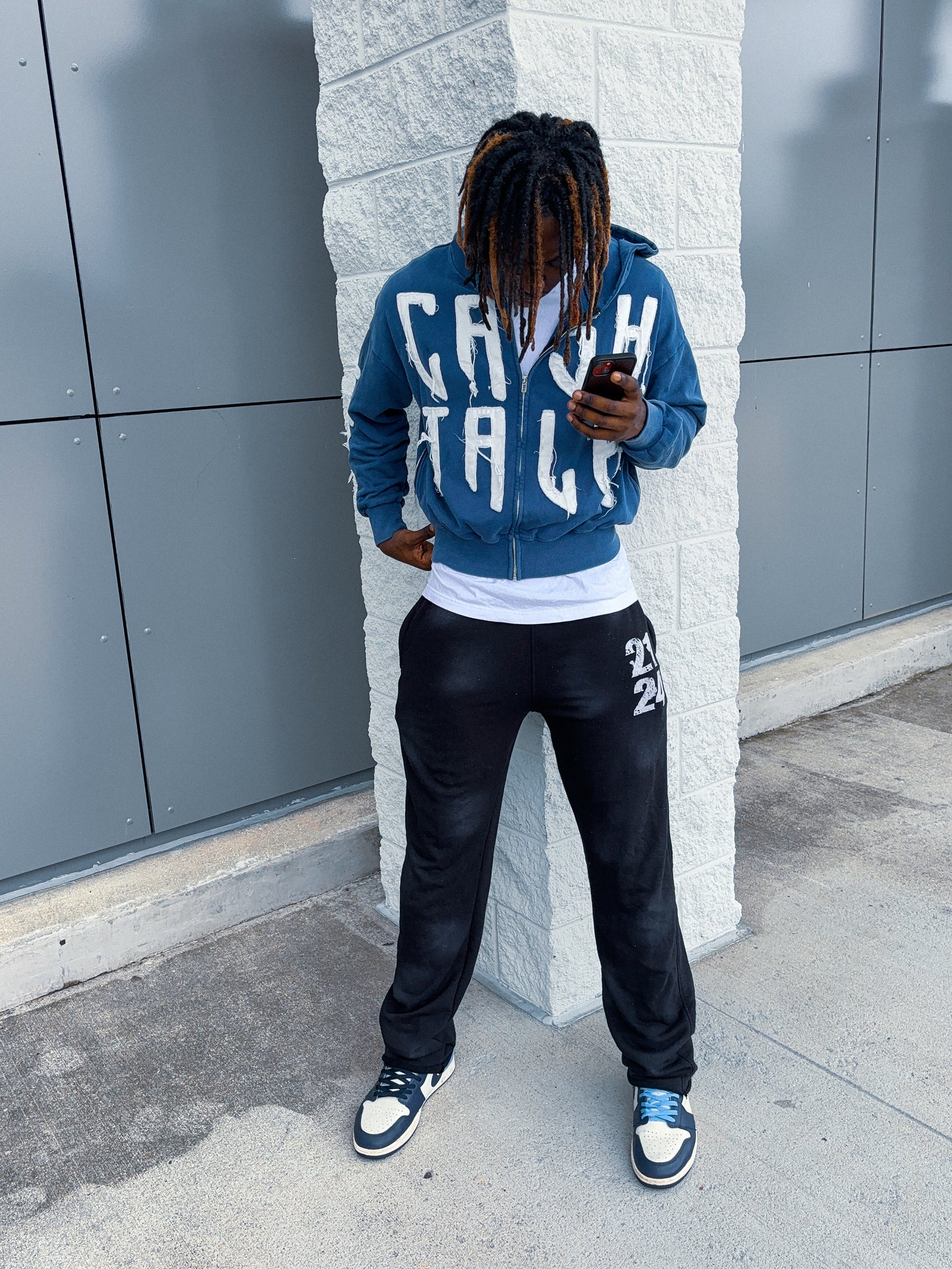 *EXCLUSIVE* CA$HTALK x MOGUL “Havin Moguls” Zip up