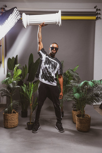 $ Rich N Love x Mogul Mesh Jersey (PANDA)