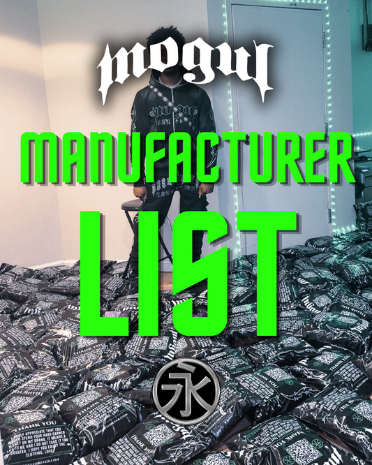 Manufacturer List ✅