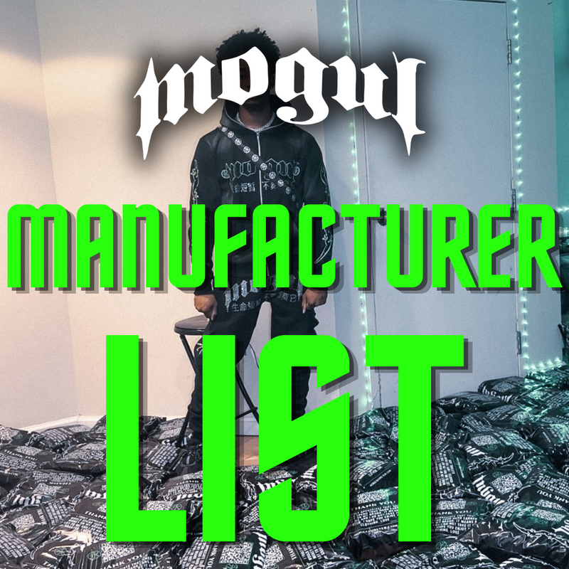 Manufacturer List ✅