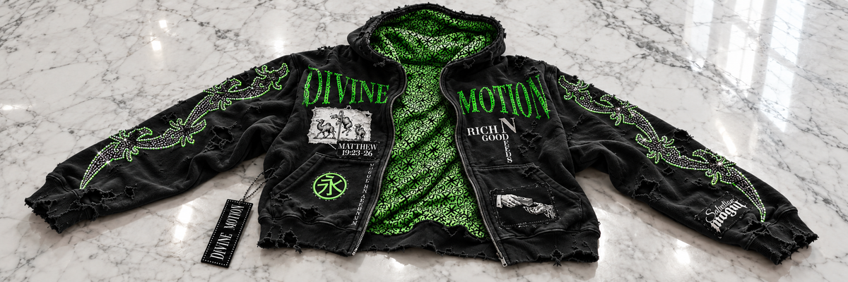 *Pre-Order* Divine Motion Hoodie (GREEN)
