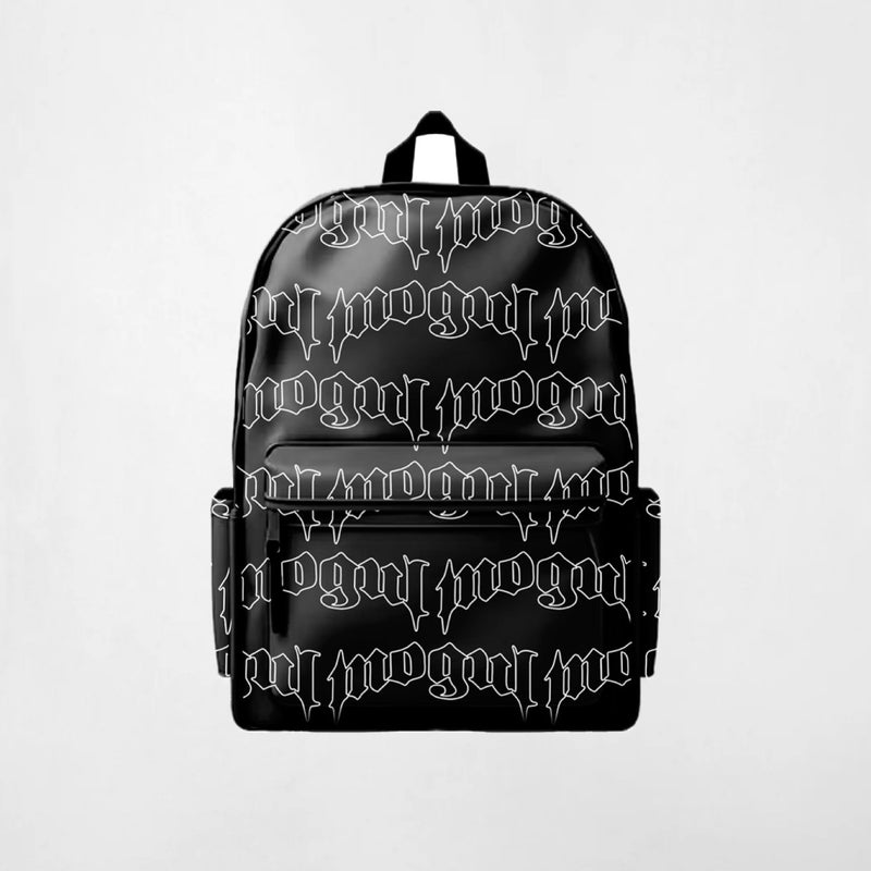 Monogram Leather Bookbag