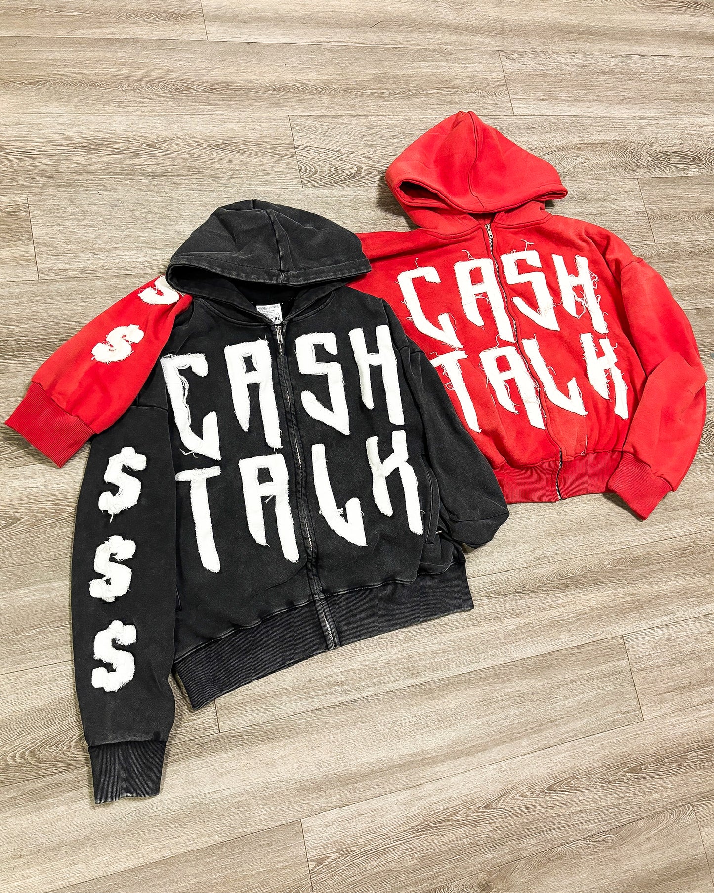 CA$HTALK x MOGUL Hoodie (Red)