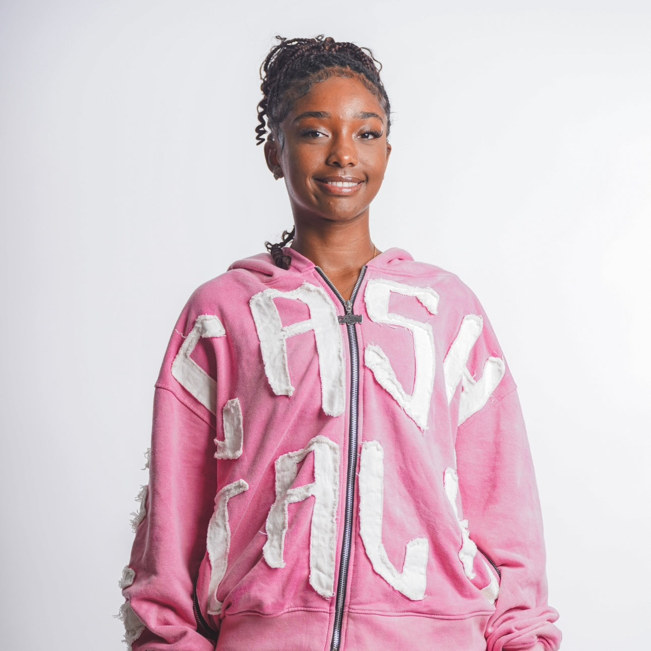 CA$HTALK x MOGUL Hoodie (Pink)