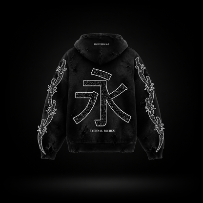 *Pre-Order* Divine Motion Hoodie (Black/White)