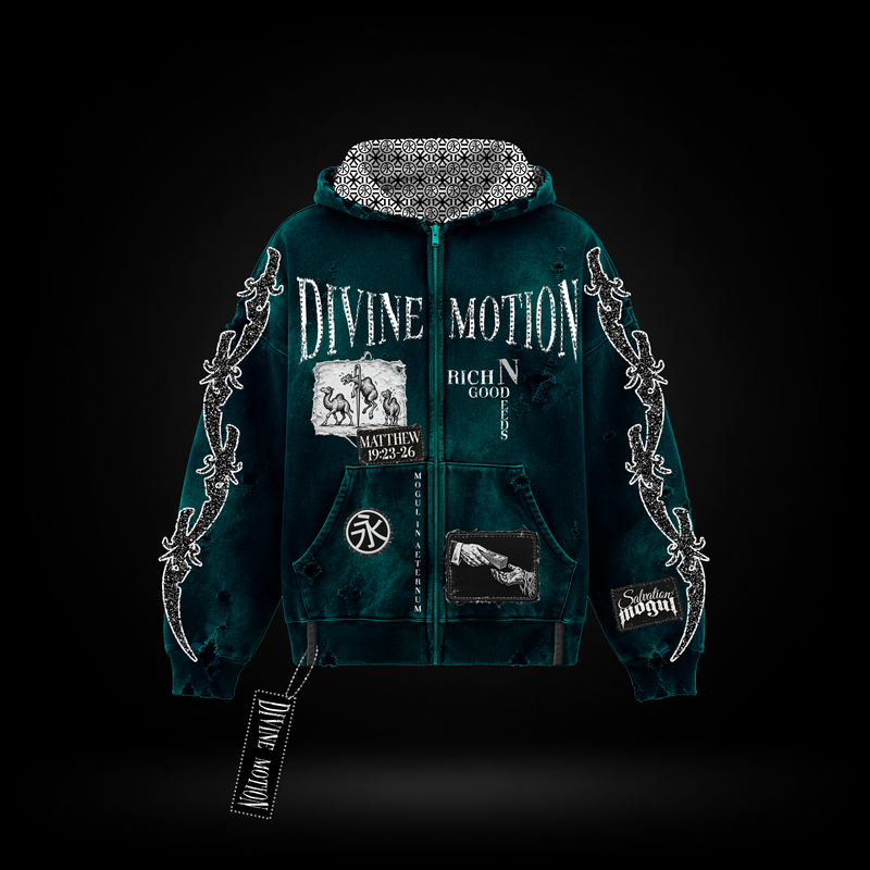 *Pre-Order* Divine Motion Hoodie (TEAL)