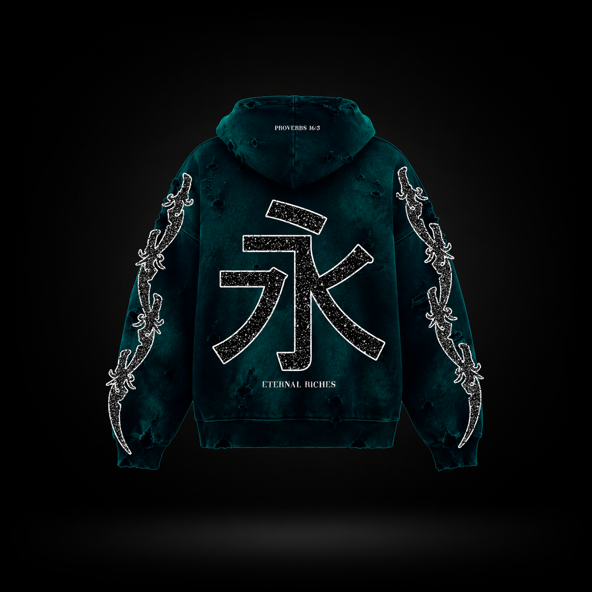 *Pre-Order* Divine Motion Hoodie (TEAL)
