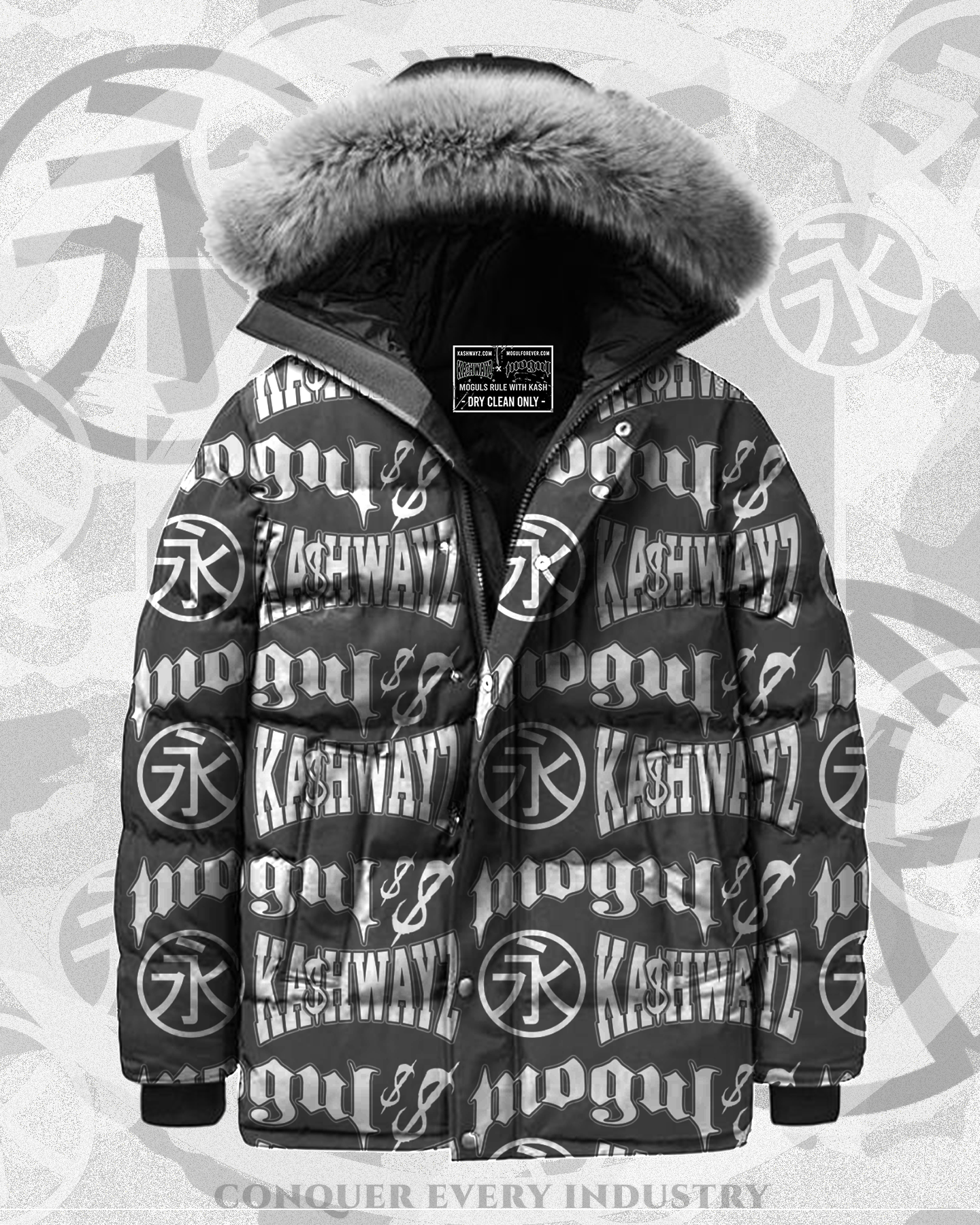 💎⚔️EXCLUSIVE ⚔️💎KASHWAYZ X MOGUL FUR PARKA