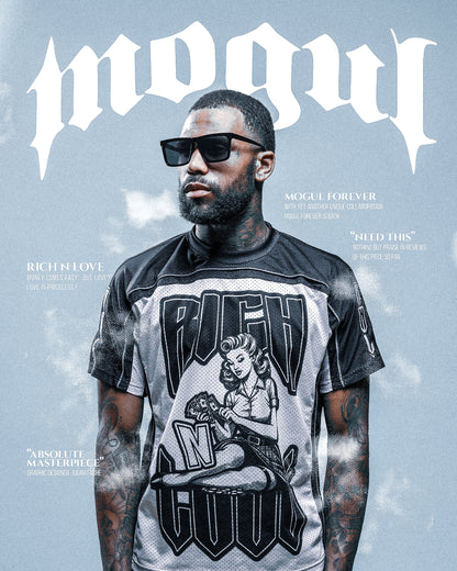 $ Rich N Love x Mogul Mesh Jersey (PANDA)