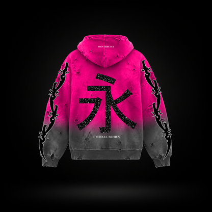 *Pre-Order* Divine Motion Hoodie (Pink/Gray)