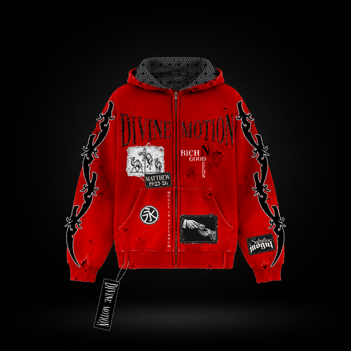 *Pre-Order* Divine Motion Hoodie (RED)