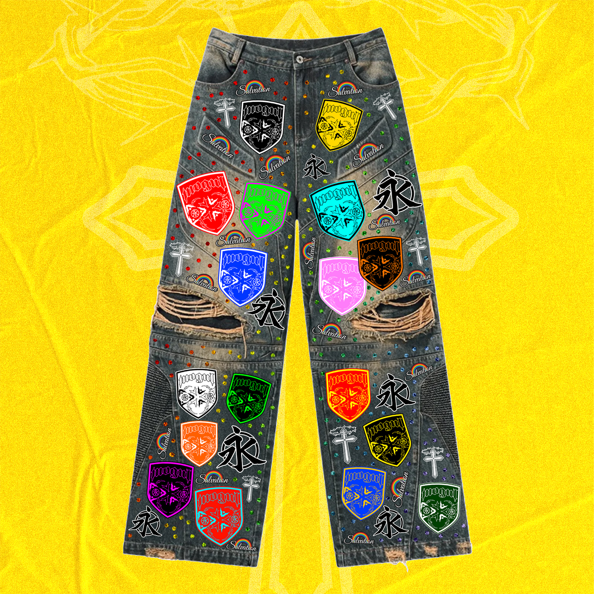 *PRE-ORDER* Renaissance Jeans/Jorts (2-in-1 Detachable)